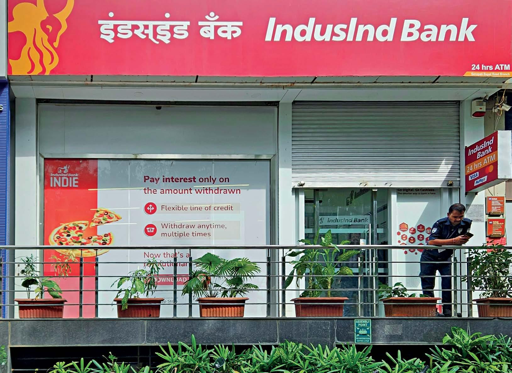 INDUSIND BANK AT A BEND